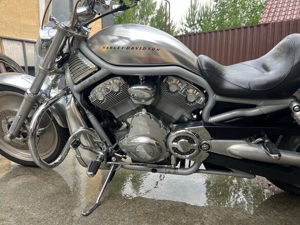 2002 Harley-Davidson V-Rod, серебристый, 770000 рублей - вид 8