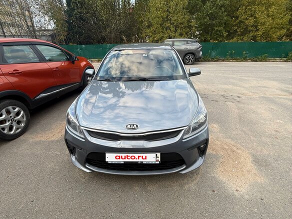 2019 Kia Rio IV, серый