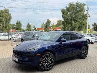 2021 Porsche Macan I Рестайлинг 2, синий, 5600000 рублей, вид 2