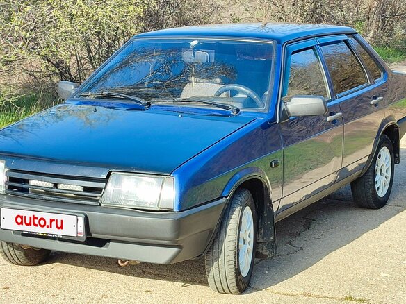 2006 Lada (ВАЗ) 21099, синий, 190000 рублей - вид 1