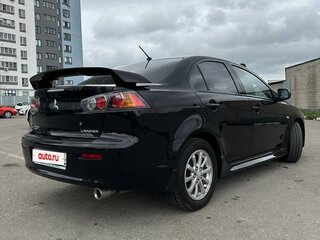 2013 Mitsubishi Lancer X Рестайлинг, чёрный, 947000 рублей, вид 3