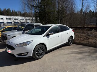 2015 Ford Focus III Рестайлинг, белый, 840000 рублей, вид 1