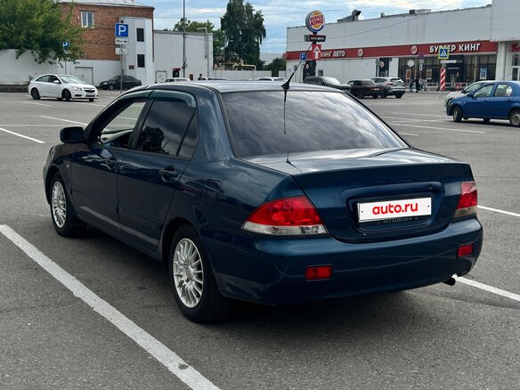 2006 Mitsubishi Lancer IX Рестайлинг, синий, 240000 рублей - вид 9