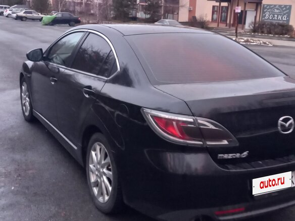 2010 Mazda 6 II (GH) Рестайлинг, чёрный, 900000 рублей - вид 7