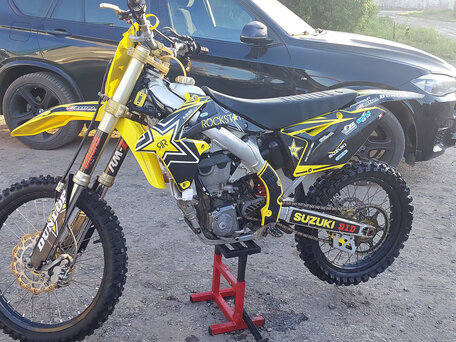 2012 Suzuki RM-Z 450, жёлтый, 260000 рублей, вид 3
