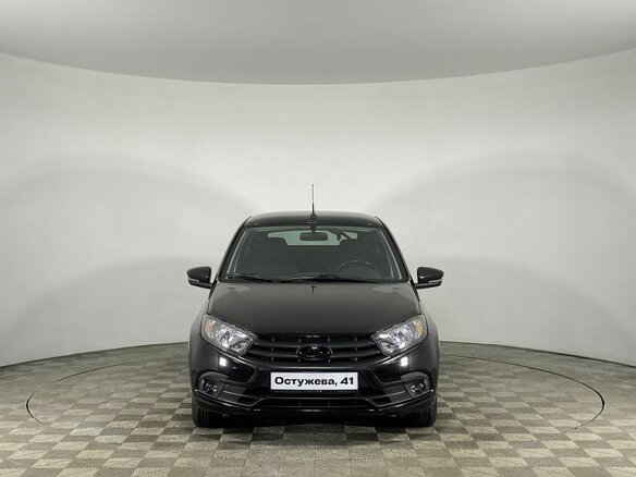 2022 Lada (ВАЗ) Granta Euro-2 I Рестайлинг, чёрный - вид 2