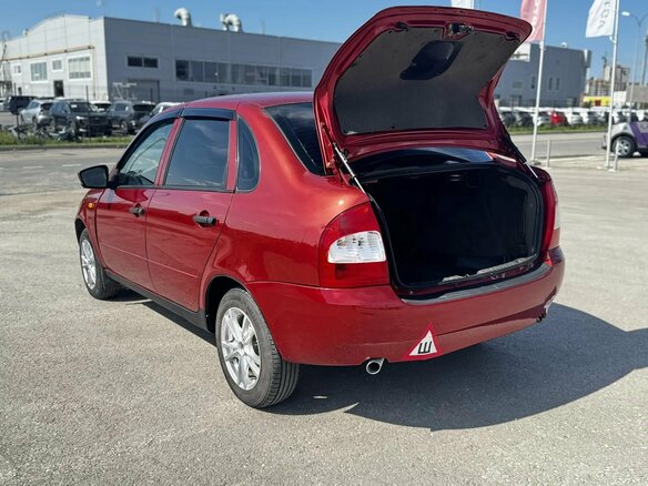 2008 Lada (ВАЗ) Kalina I, красный, 210000 рублей - вид 18