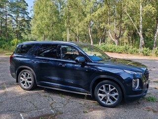 2019 Hyundai Palisade I, синий, 3800000 рублей, вид 4