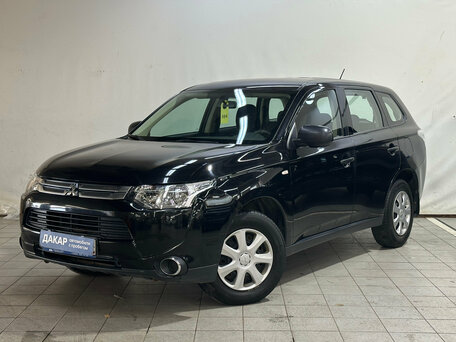 2014 Mitsubishi Outlander III, чёрный, 1320000 рублей, вид 1