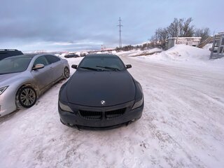 2004 BMW 6 серии 645i II (E63/E64), чёрный, 600000 рублей, вид 3