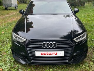 2017 Audi A3 III (8V) Рестайлинг, чёрный, 2500000 рублей, вид 1