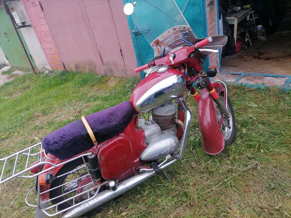1967 Jawa 250, красный, 150000 рублей - вид 5