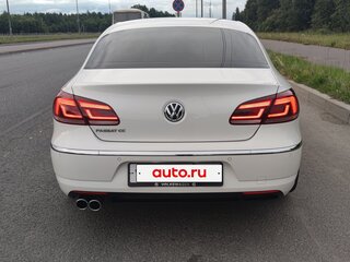 2013 Volkswagen Passat CC I Рестайлинг, белый, 1410000 рублей, вид 4