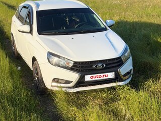 2019 Lada (ВАЗ) Vesta SW I, белый, 1100000 рублей, вид 4