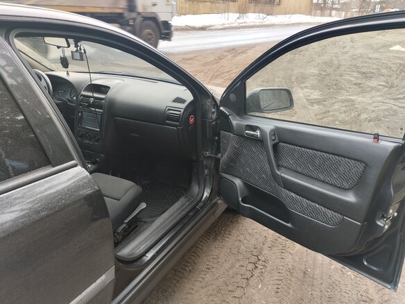 2001 Opel Astra G, чёрный, 330000 рублей - вид 13