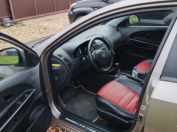 2007 Kia Ceed I, бежевый - вид 5