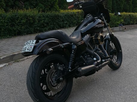 2006 Harley-Davidson Street Bob, чёрный, 800000 рублей, вид 3
