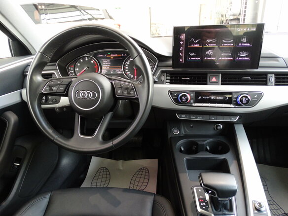 2021 Audi A4 35 TFSI V (B9) Рестайлинг, серый - вид 8