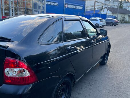 2008 Lada (ВАЗ) Priora I, чёрный, 270000 рублей, вид 5