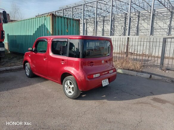 2013 Nissan Cube III (Z12), красный, 650000 рублей