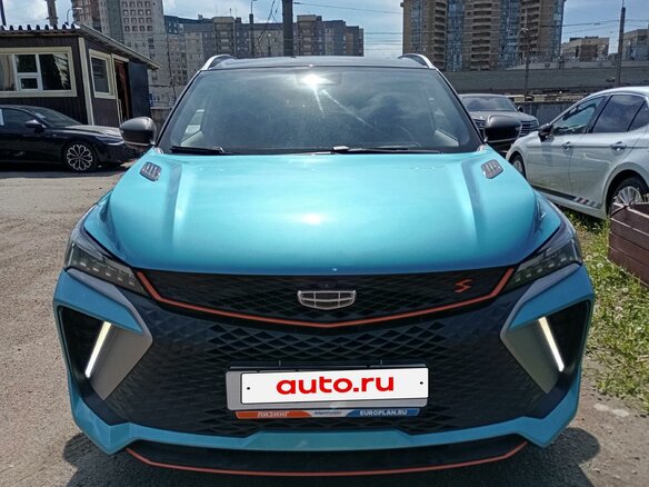 2023 Geely Coolray I Рестайлинг, голубой, 1847200 рублей - вид 4