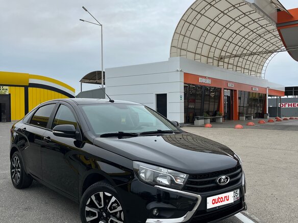 2021 Lada (ВАЗ) Vesta I, чёрный, 990000 рублей