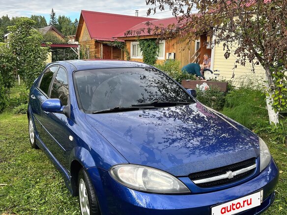 2008 Chevrolet Lacetti I, синий, 420000 рублей - вид 2