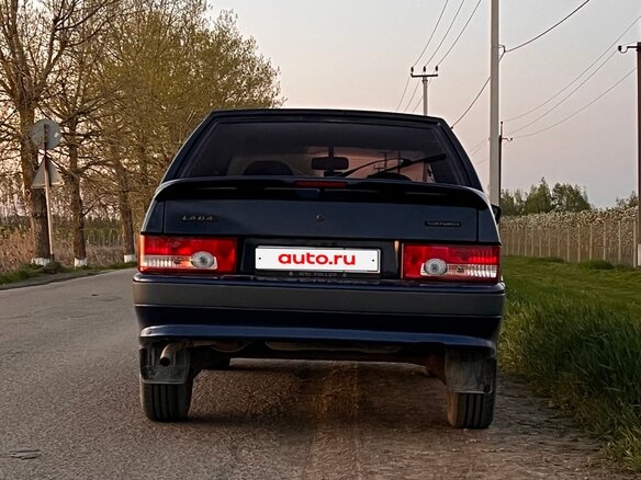 2007 Lada (ВАЗ) 2114, синий, 200000 рублей - вид 6