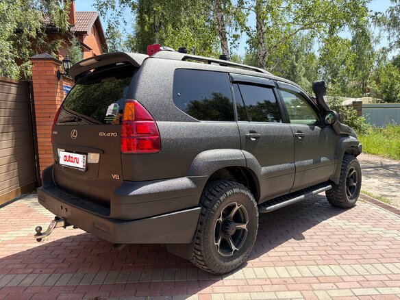 2005 Lexus GX 470 I, чёрный - вид 3