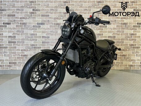 2021 Honda CMX 1100 Rebel, чёрный, 926000 рублей, вид 2