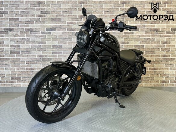 2021 Honda CMX 1100 Rebel, чёрный, 926000 рублей - вид 1