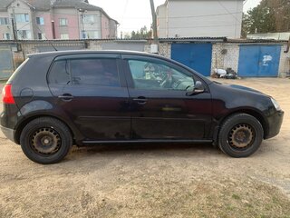 2008 Volkswagen Golf V, чёрный, 530000 рублей, вид 2