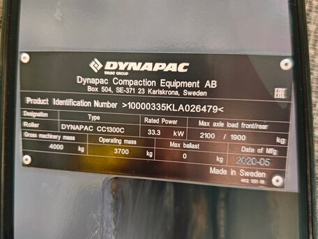 2020 Dynapac Дорожные катки, белый, 4750000 рублей, вид 3