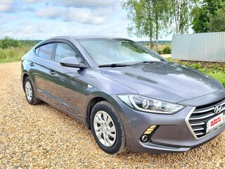 2017 Hyundai Elantra VI (AD), серый, 1250000 рублей, вид 3