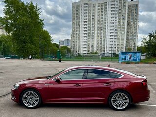 2018 Audi A5 II (F5), красный, 3470000 рублей, вид 2