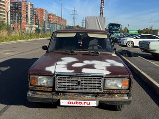 2006 Lada (ВАЗ) 2107, пурпурный, 85000 рублей, вид 1