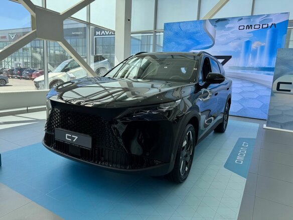 2026 Omoda C7, чёрный - вид 7