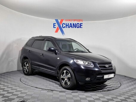 2006 Hyundai Santa Fe II, чёрный, 769000 рублей, вид 3