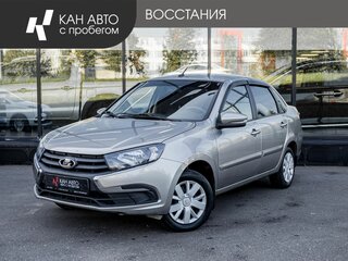 2022 Lada (ВАЗ) Granta Euro-2 I Рестайлинг, серебристый, 675000 рублей, вид 1