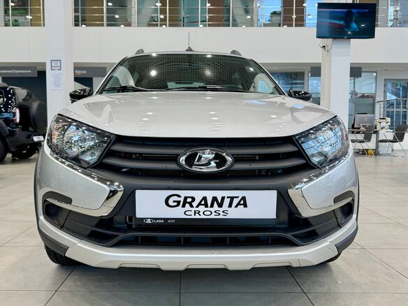 2025 Lada (ВАЗ) Granta Cross I Рестайлинг, серебристый - вид 1