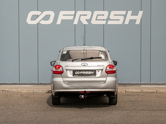 2014 Lada (ВАЗ) Granta I, серебристый, 440000 рублей - вид 3