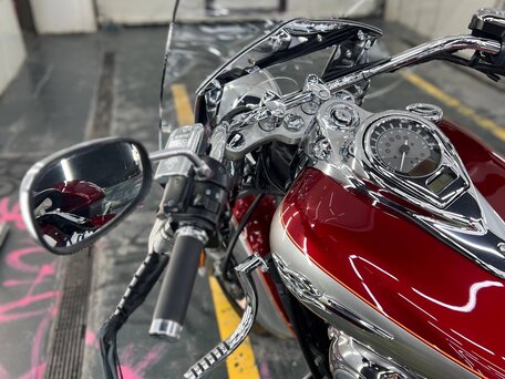 2012 Kawasaki VN1700 Vulcan, красный, 720000 рублей, вид 4