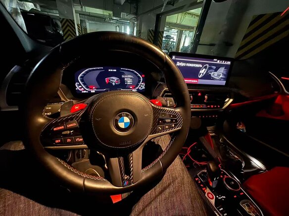 2022 BMW X3 M Competition I (F97) Рестайлинг, чёрный, 8700000 рублей - вид 39