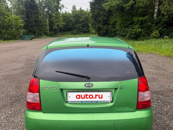 2007 Kia Picanto I, зелёный - вид 5
