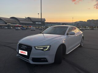 2013 Audi A5 I (8T) Рестайлинг, белый, 1600000 рублей, вид 1