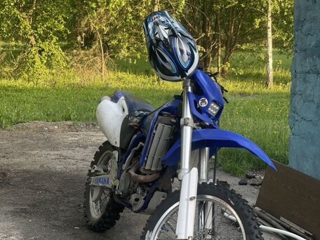 2002 Yamaha WR426F, синий, 280000 рублей, вид 1