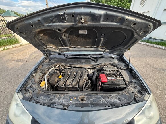 2007 Renault Megane II Рестайлинг, серый, 550000 рублей - вид 13
