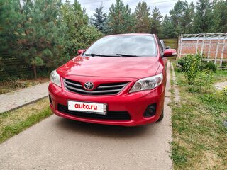 2010 Toyota Corolla X (E140, E150) Рестайлинг, красный, 1175000 рублей, вид 1