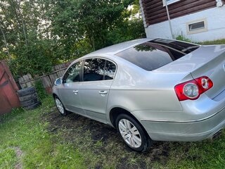 2007 Volkswagen Passat B6, серебристый, 570000 рублей, вид 2