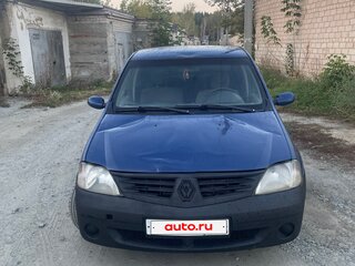 2006 Renault Logan I, синий, 100000 рублей, вид 1